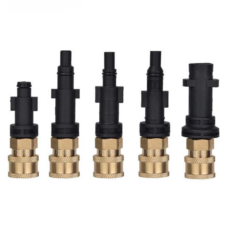 1/4'' Quick Hose Adapter Connector Foam Nozzle High Pressure Washer gallery