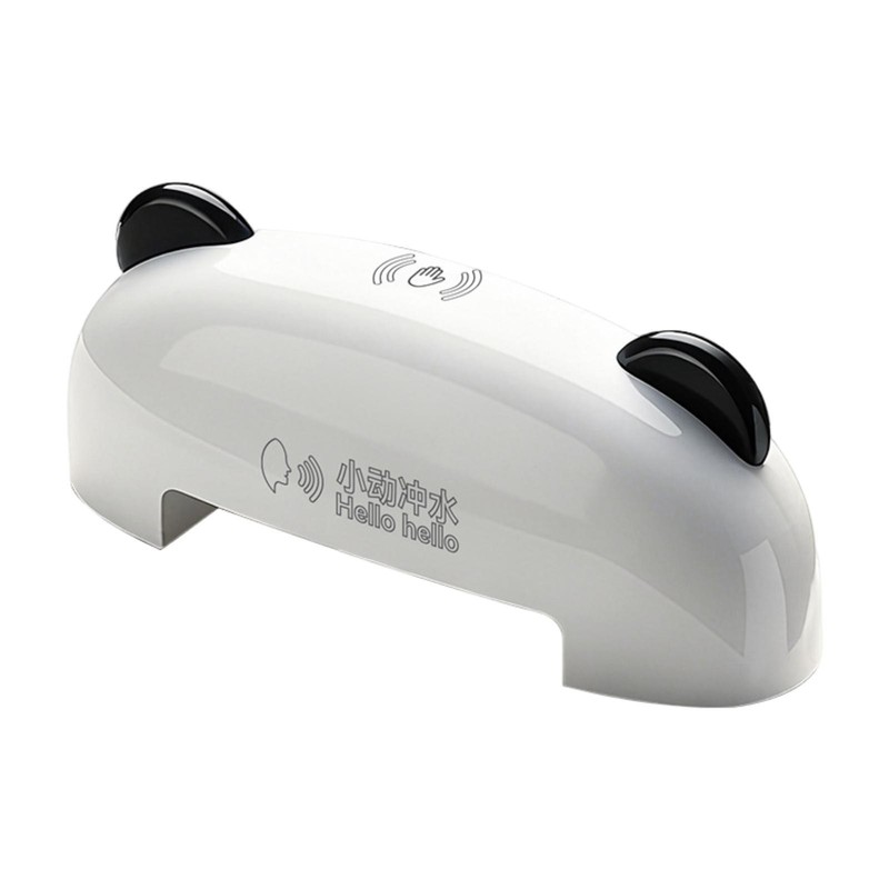 Voice Control Automatic Toilet Flushing Device Waterproof Sticky Installation gallery