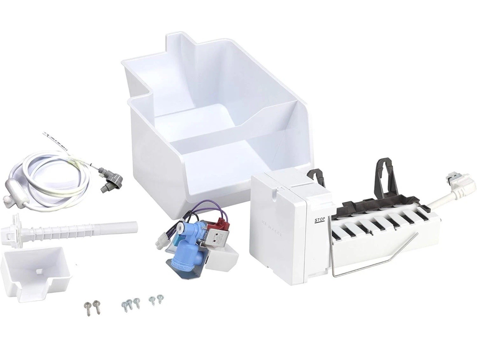 *SALE* NIB OEM Daewoo Top-Mount Refrigerator Ice Maker Kit IM18 - 379, W10190965 gallery