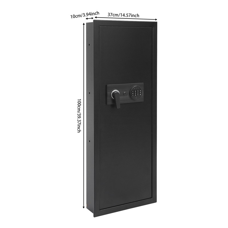 Fireproof Hidden Lock Wall Safe With Keys Cash Jewelry Superior Home Security gallery