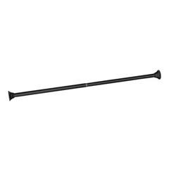 MOEN TR1000BL Matte Black Adjustable Tension Rod 5′-6′ , 60″ – 72″ Inches
