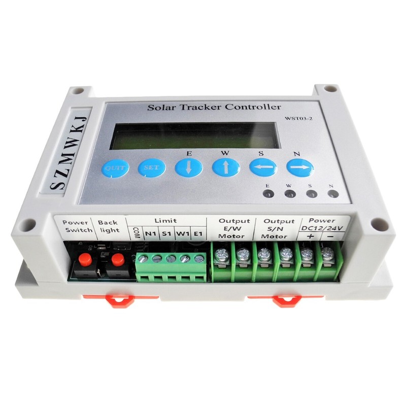 Dual Axis Solar Tracking Tracker Controller for PV Solar Panel System Sun Track gallery