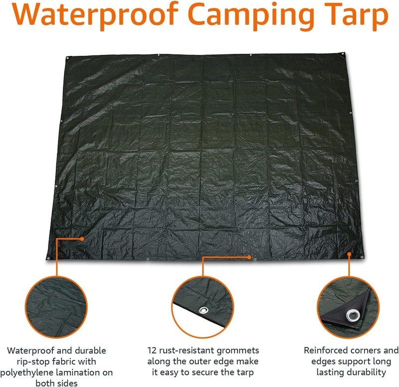 Amazon Basics Waterproof Camping Tarp gallery
