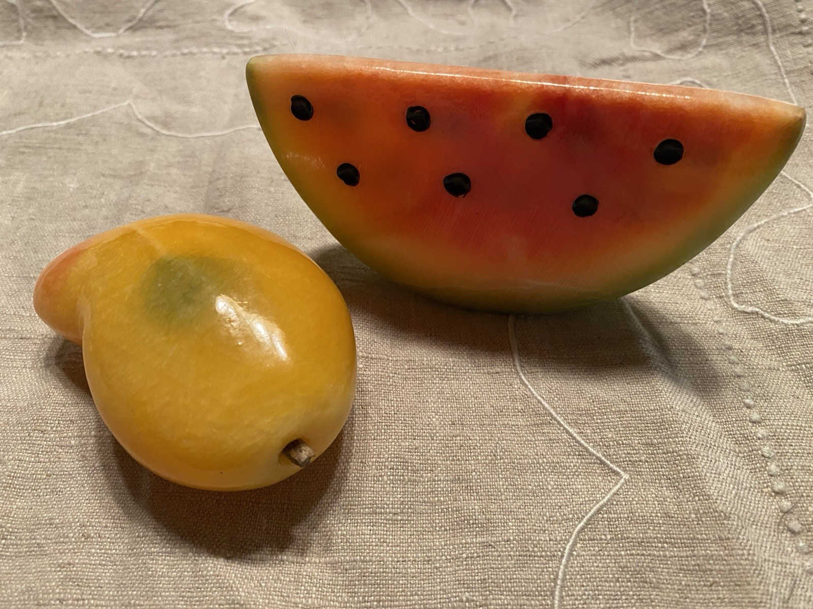 Stone Fruit Mango And Watermelon Slice Decorative Vintage gallery
