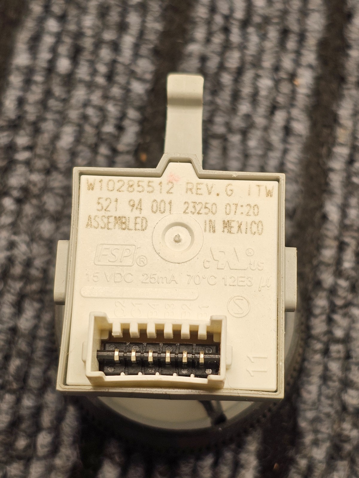 (QTY 2) W10285512: Selector Switch Replacement For Whirlpool Washer gallery