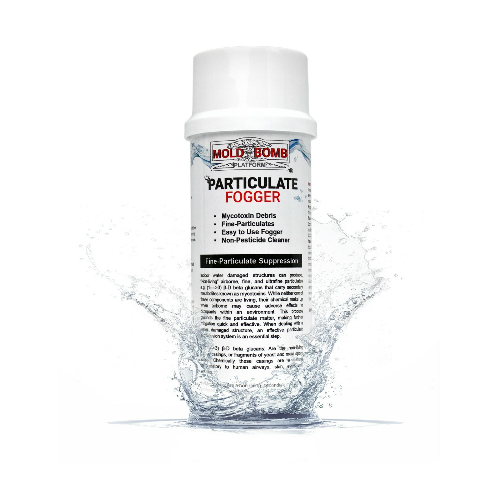 Mold Bomb Particulate Fogger | Suppresses Mold Spores, Mildew in One Treatment gallery