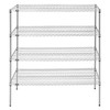 HUBERT Wire Shelving Unit 4-Shelf - 60" L x 24" W x 63" H gallery