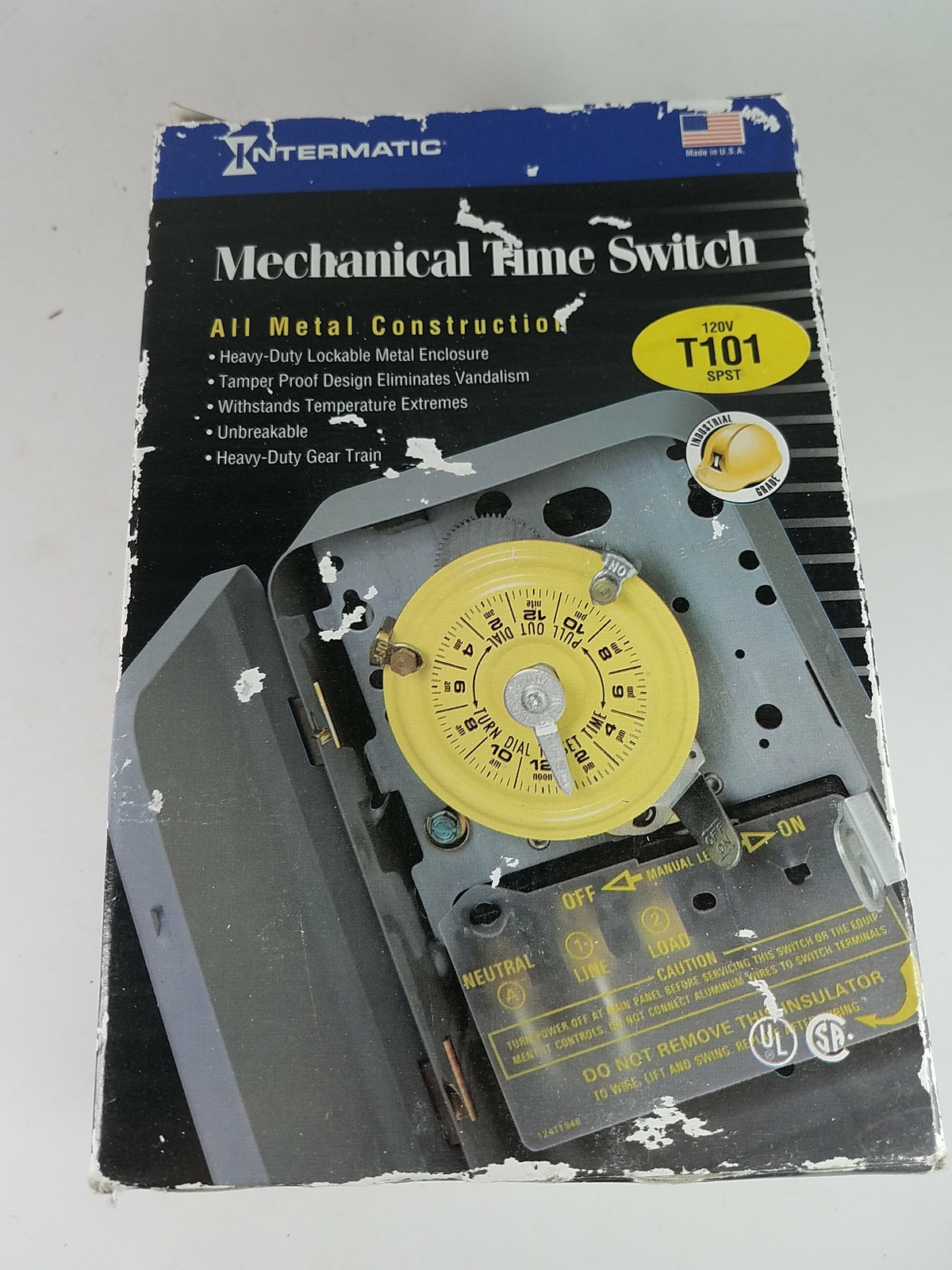Intermatic T101 120V 24 Hour Dial Time Switch With Case 78275000018 T101 sat16 gallery