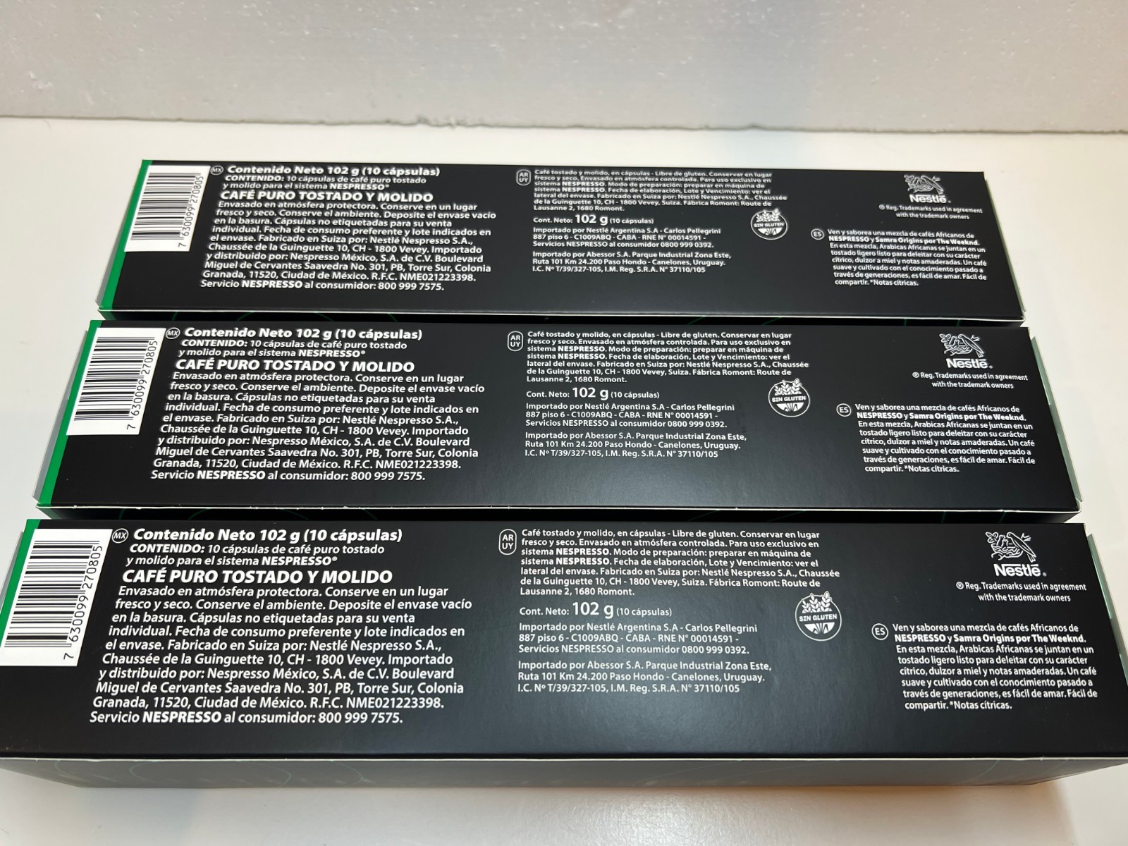Nespresso Vertuo Samra Origins by The Weeknd Togetherness 3 Boxes-30CT EXP:07/26 gallery