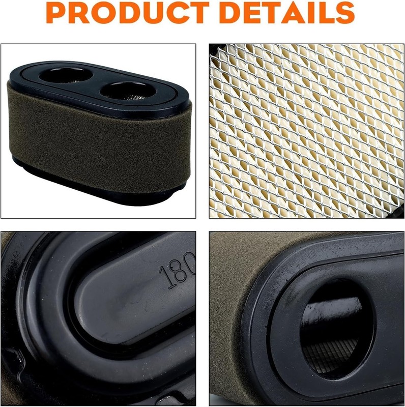 136-7806 Air Filter For Toro Time Cutter 42" 50" V-Twin Engine Exmark 127-9252 gallery