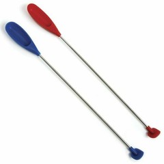 Norpro 9″ Silicone Mini Spatula & Jar Scraper Scoop – Red or Blue