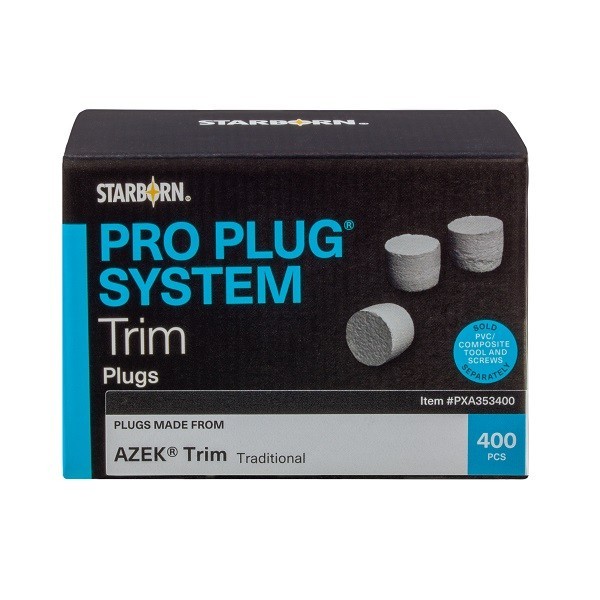 Pro Plug System for AZEK Traditional Trim, 400 Plugs gallery