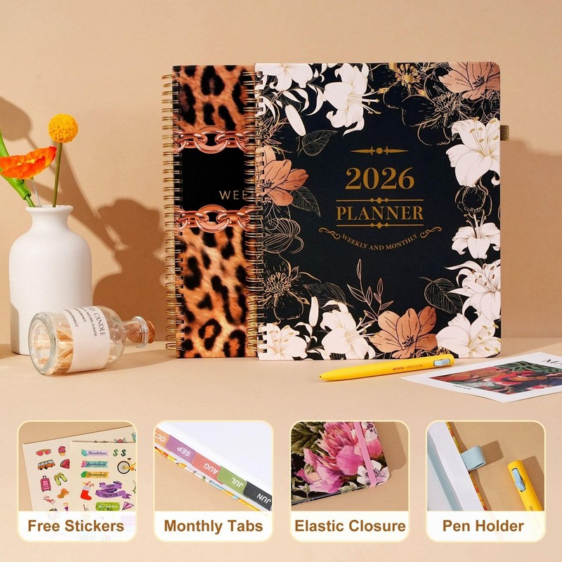 2026 Planner Weekly and Monthly Daily Calendar Planners 8.5 x 11, Jan 2026-De... gallery