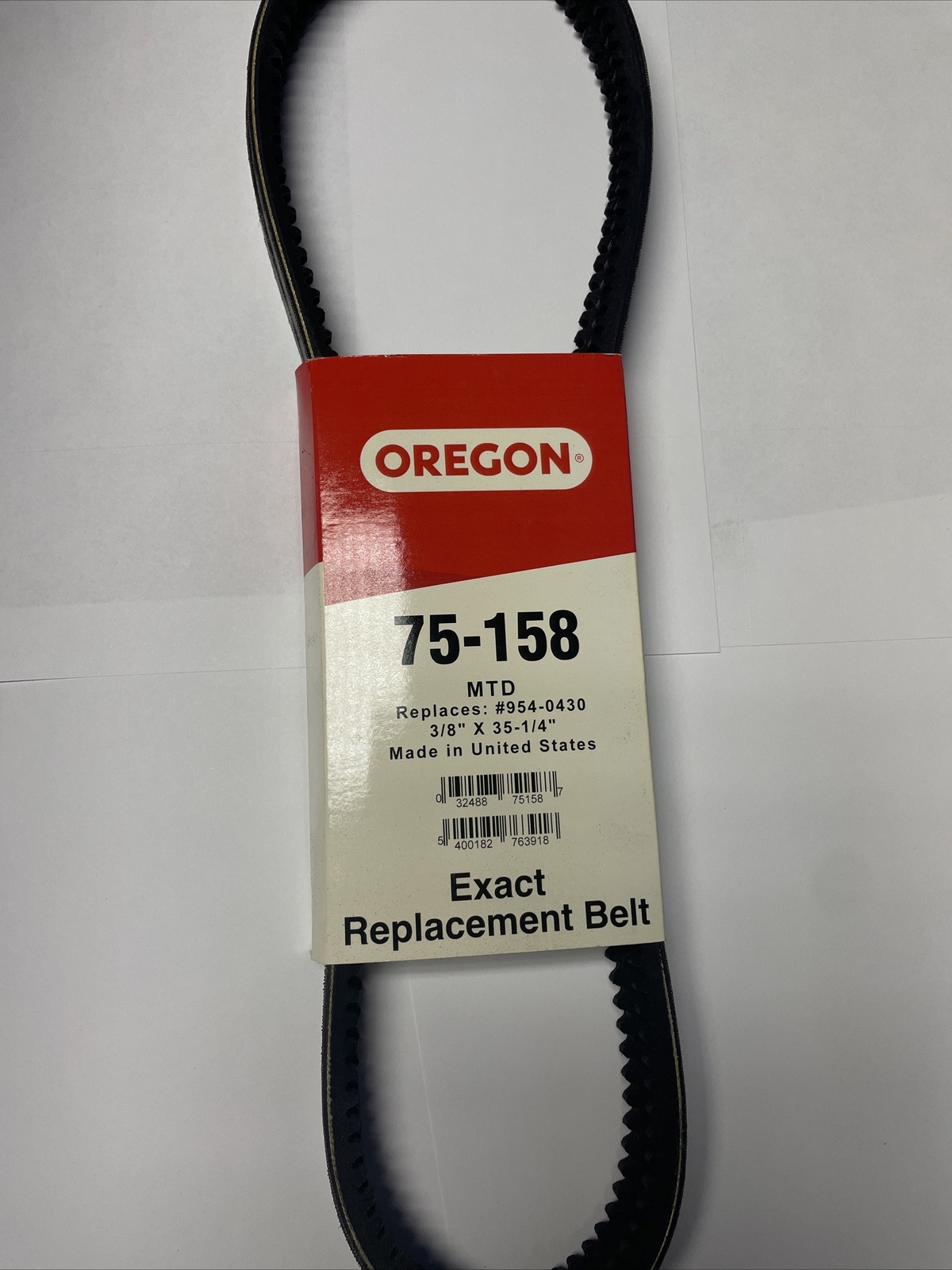 2 Pack Oregon 75-158 Premium Replacement Belt MTD 954-0430 gallery