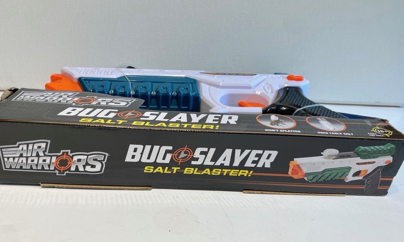 Bug Slayer Salt Blaster Bug Killer Fly Stopper Pistol Gun with Safety gallery