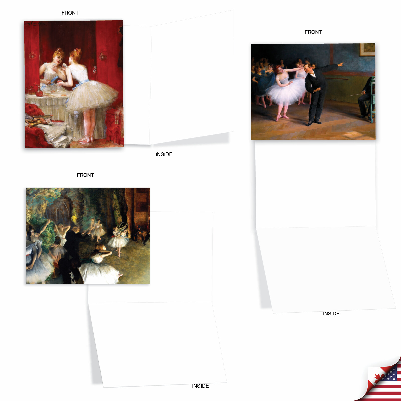 10 Assorted All Occasion Blank Note Cards Pack - Notes Tutu You gallery