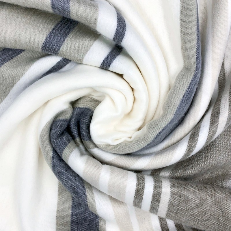 SOFT&WARM STRIPED ALPACA LLAMA WOOL BLANKET PLAID 99"x67" QUEEN BED SOFA COUCH gallery