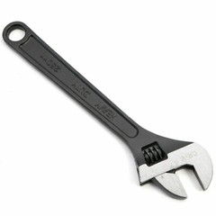 15″ Adjustable Wrench Black Oxide Finish Professional Adjustable Wrench CrV