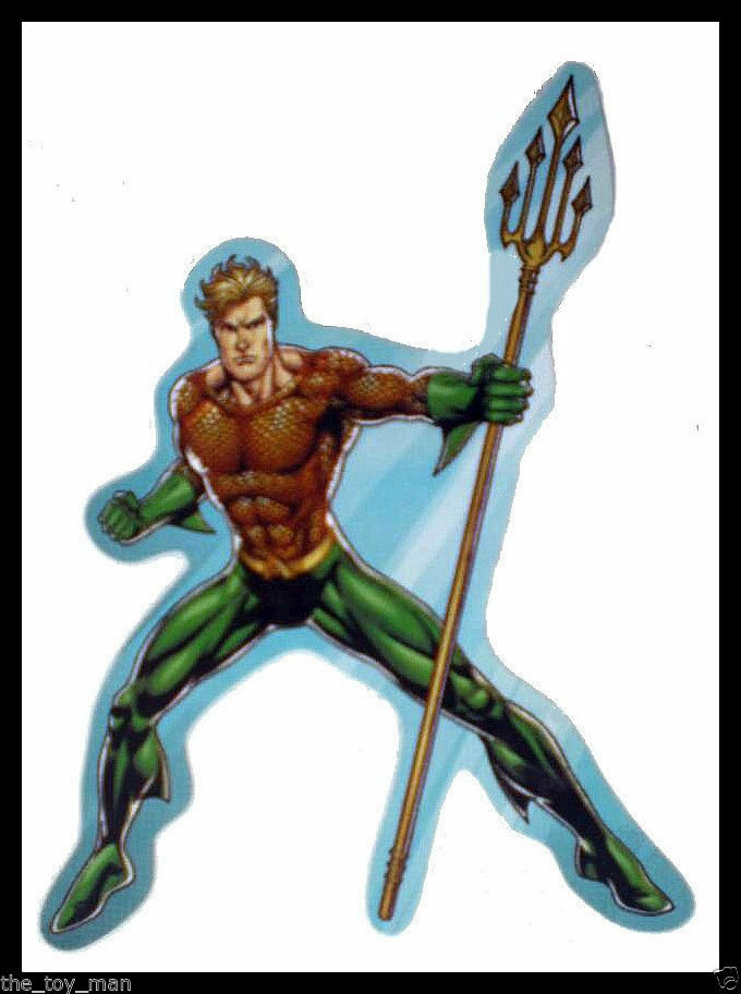 AQUAMAN LAPTOP STICKER DECAL~DC COMICS JUSTICE LEAGUE SUPERHERO~BOGO 40% OFF gallery