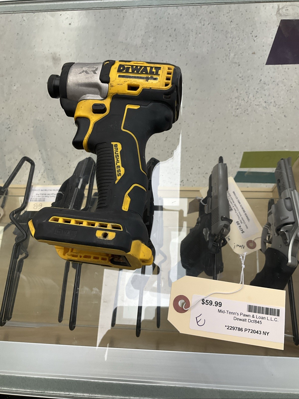 DEWALT DCF887B 20V Impact Driver - Black/Yellow (Body Only) 229786 gallery