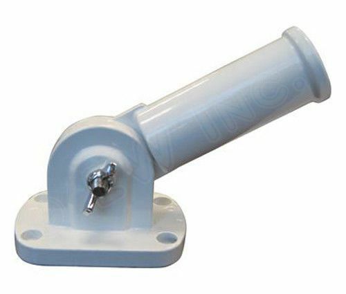 180° Adjustable Flag Pole Bracket Aluminum Flag Display Holder 1" Flagpole gallery