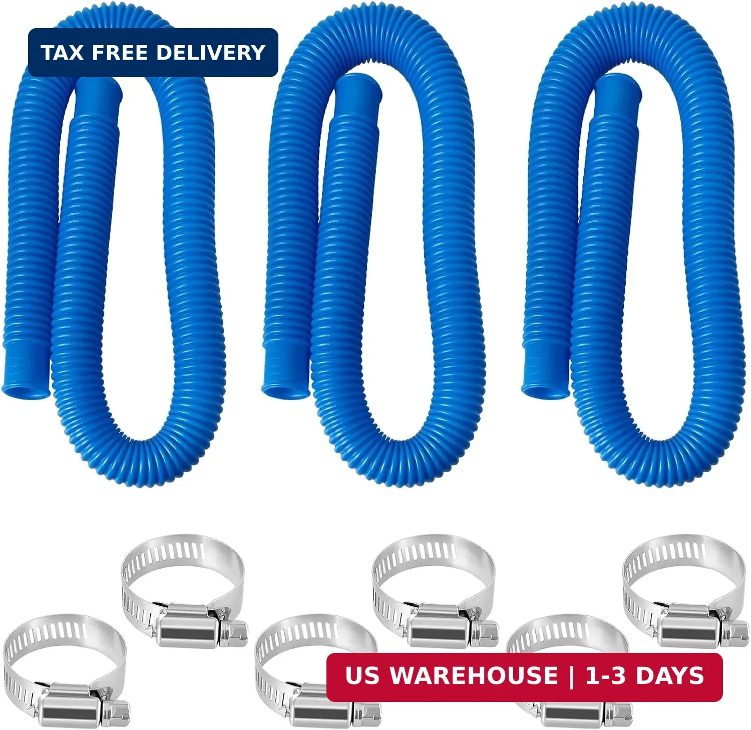 Pool Pump Hoses for Above Ground Pool - 1.25 x 41 Inch Hose Fit for In tex Pool gallery