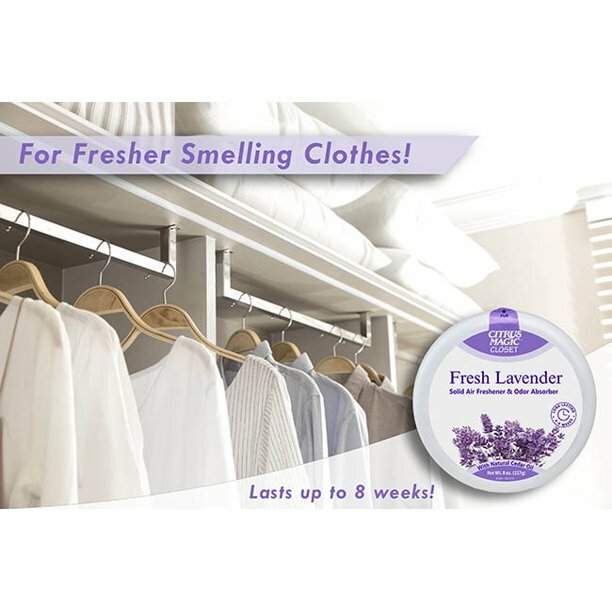 CITRUS MAGIC LAVENDER Burst Solid Air Freshener Odor Absorber ~ Last 8 Weeks 8oz gallery