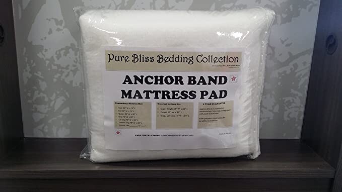 Anchor Band Waterbed Mattress Protector Pad Waterbed - All Sizes Available gallery