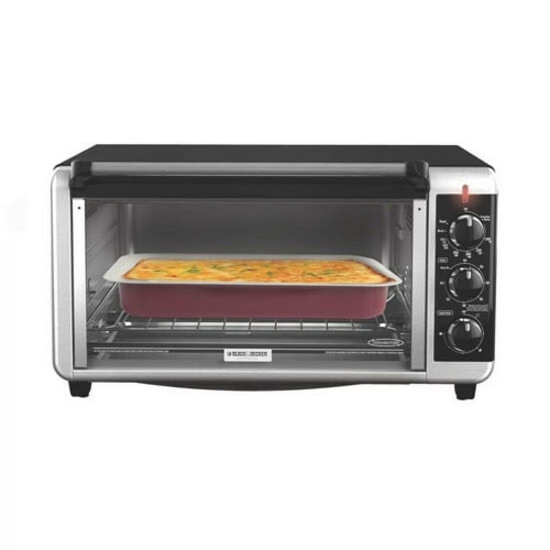 BLACK+DECKER 8 Slice Extra-Wide Countertop Toaster Oven, TO3250XSB, Free Ship gallery