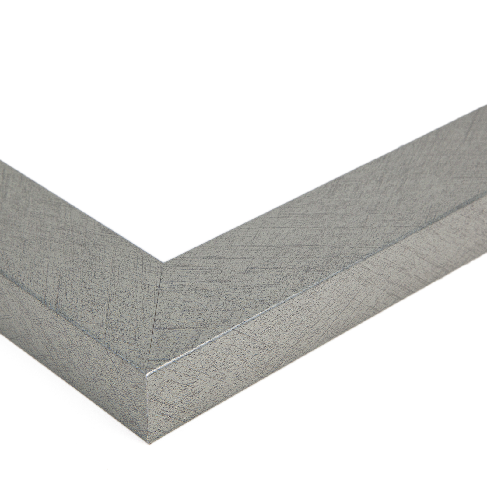 ArtToFrames 1.25" Custom Poster Frame Gray Classic Silver 4499 Large gallery