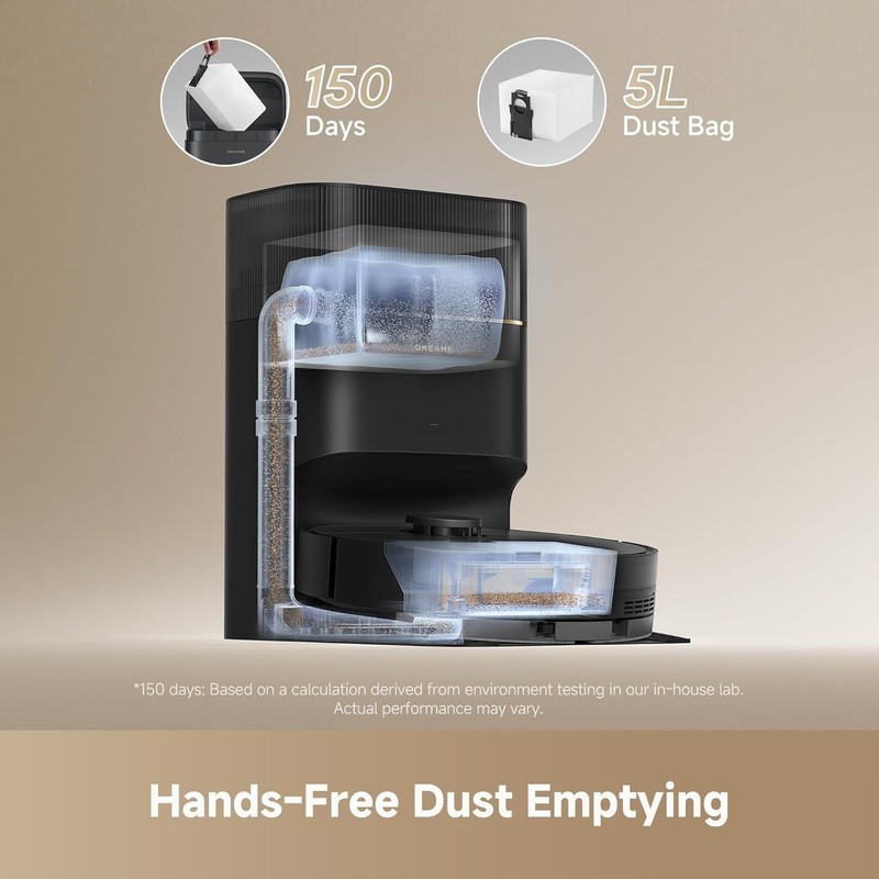 D20 Plus Robot Vacuum and Mop, 13,000Pa Suction, Self-Emptying with 5L Dust B... gallery