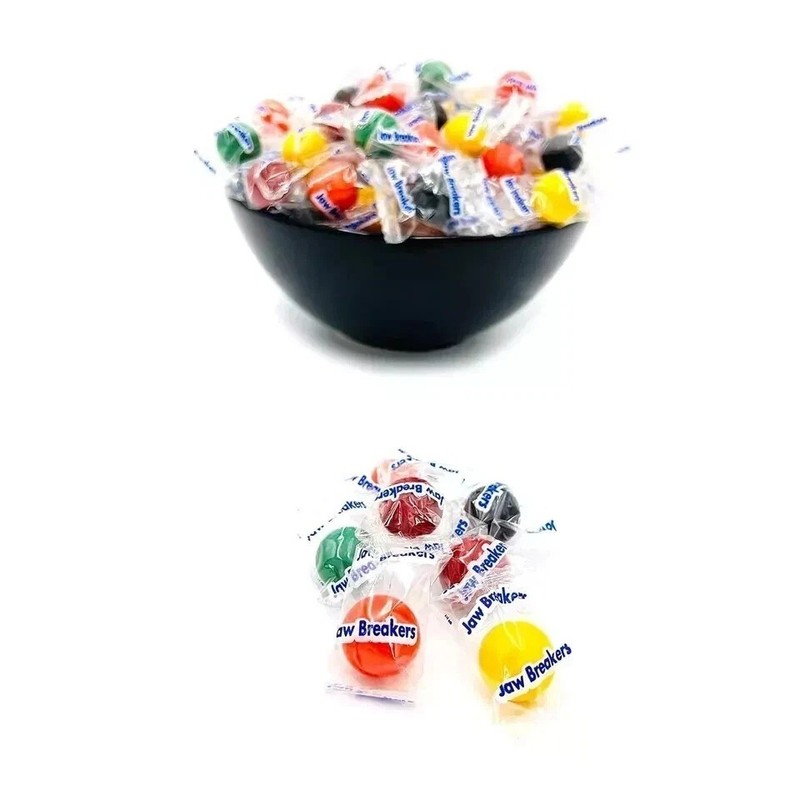 Jawbreakers Mini Hard Candy Fruit Flavored Assortment, Individually Wrapped (... gallery