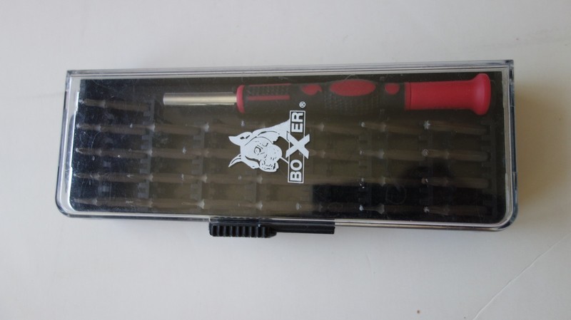BOXER 50030 Precision Screwdriver Bit Set, Magnetic Handle gallery