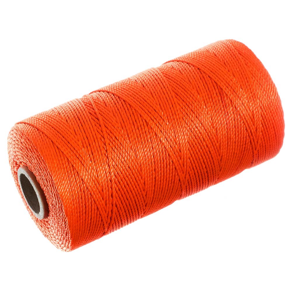Paracord Planet Number-18 Twisted Nylon Mason Line, 1100-Feet, Neon Orange gallery