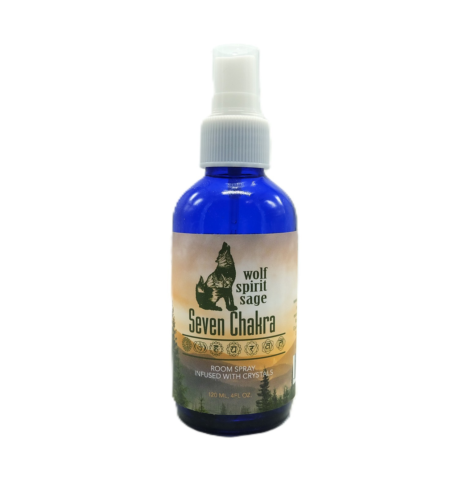 Wolf Spirit Blessed Room Sprays - Intention Spray - Many Varieties 4 oz gallery