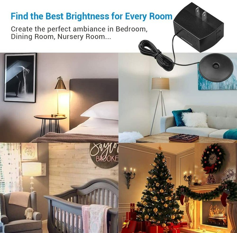 DEWENWILS Touch Dimmer Switch 2 Pack Touch Pad Control with 3 Levels of Dimming gallery