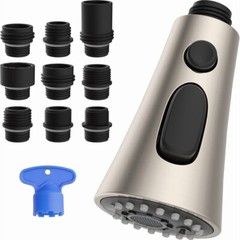 Kitchen Faucet Head Replacement,Pull Down Kitchen Spray Head Sink Spray Nozzle