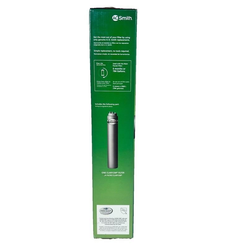 AO Smith AO-MF-ADV-R Replacement Filter Claryum Under Sink New Sealed gallery