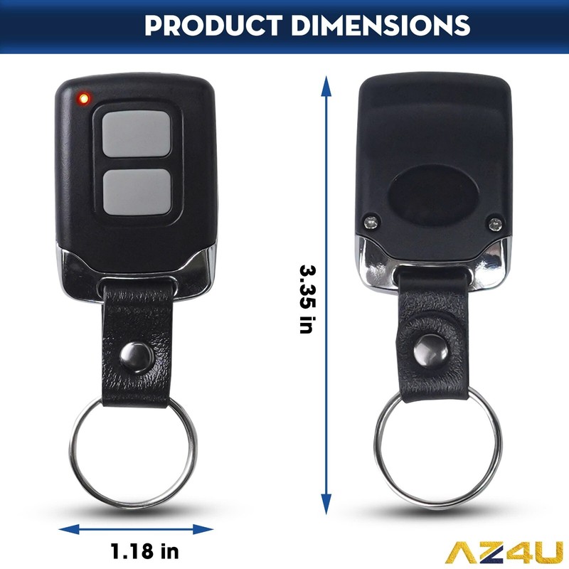 2 Pack for Craftsman & Liftmaster Remote Control Programable Garage Door Openers gallery