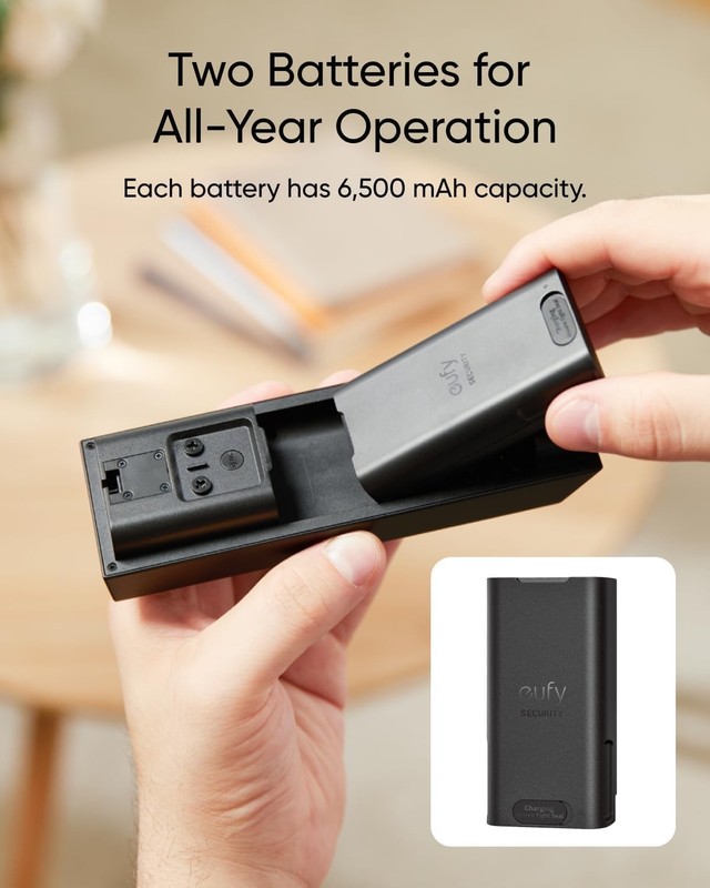 eufy Security 2K Video Doorbell Camera E340 Full HD Extra Battery HomeBase S380 gallery