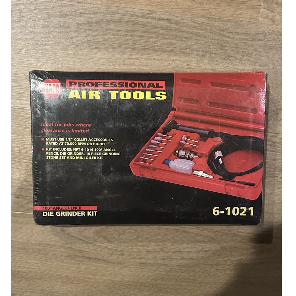 NAPA 100 Degree Angle Pencil Die Grinder Kit, Stone Wheel 1/8 in, 6-1021 gallery