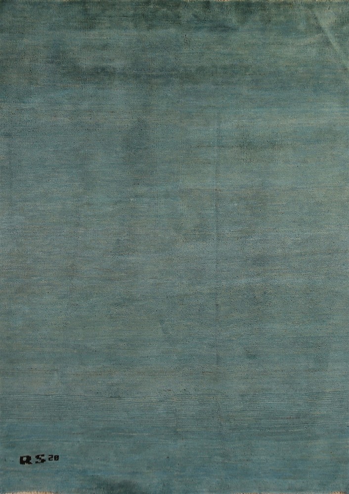 Stylish Gabbeh Solid Design Wool Modern Rug - Enhance Your Home Decor 4x6 ft