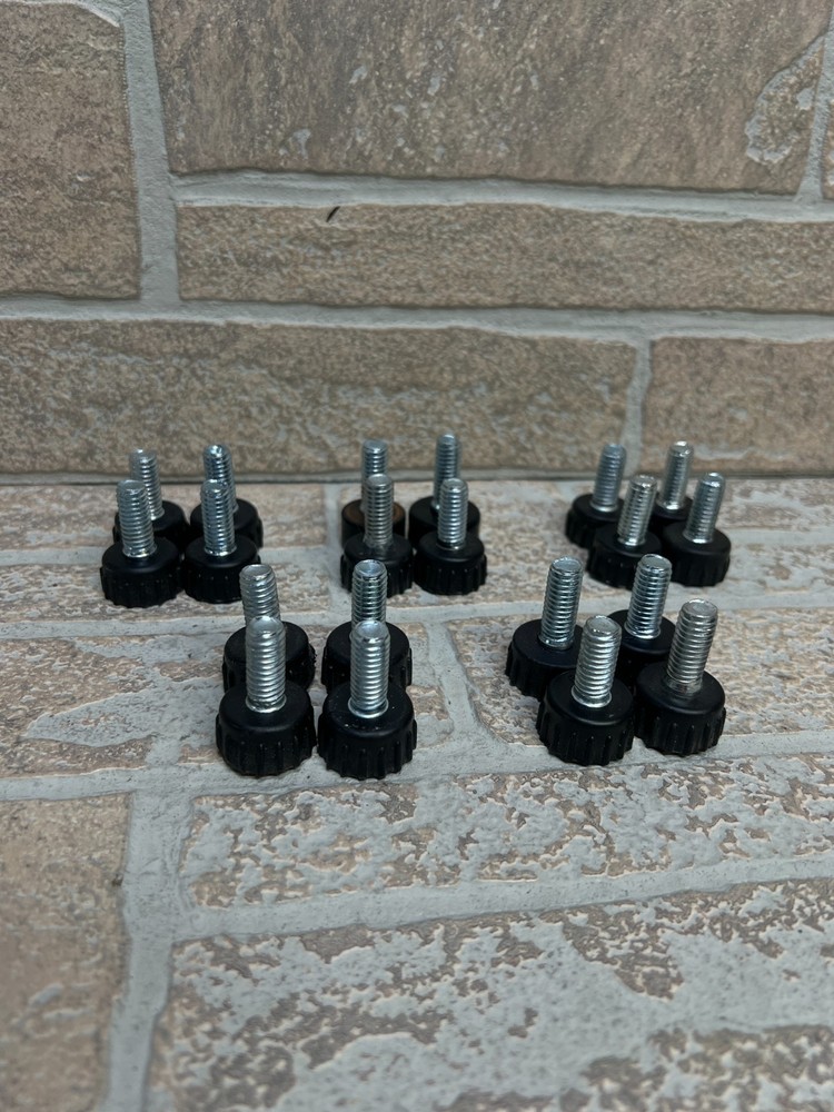 Wire Shelving Rack Threaded Insert Adjustable Feet - Set of 20