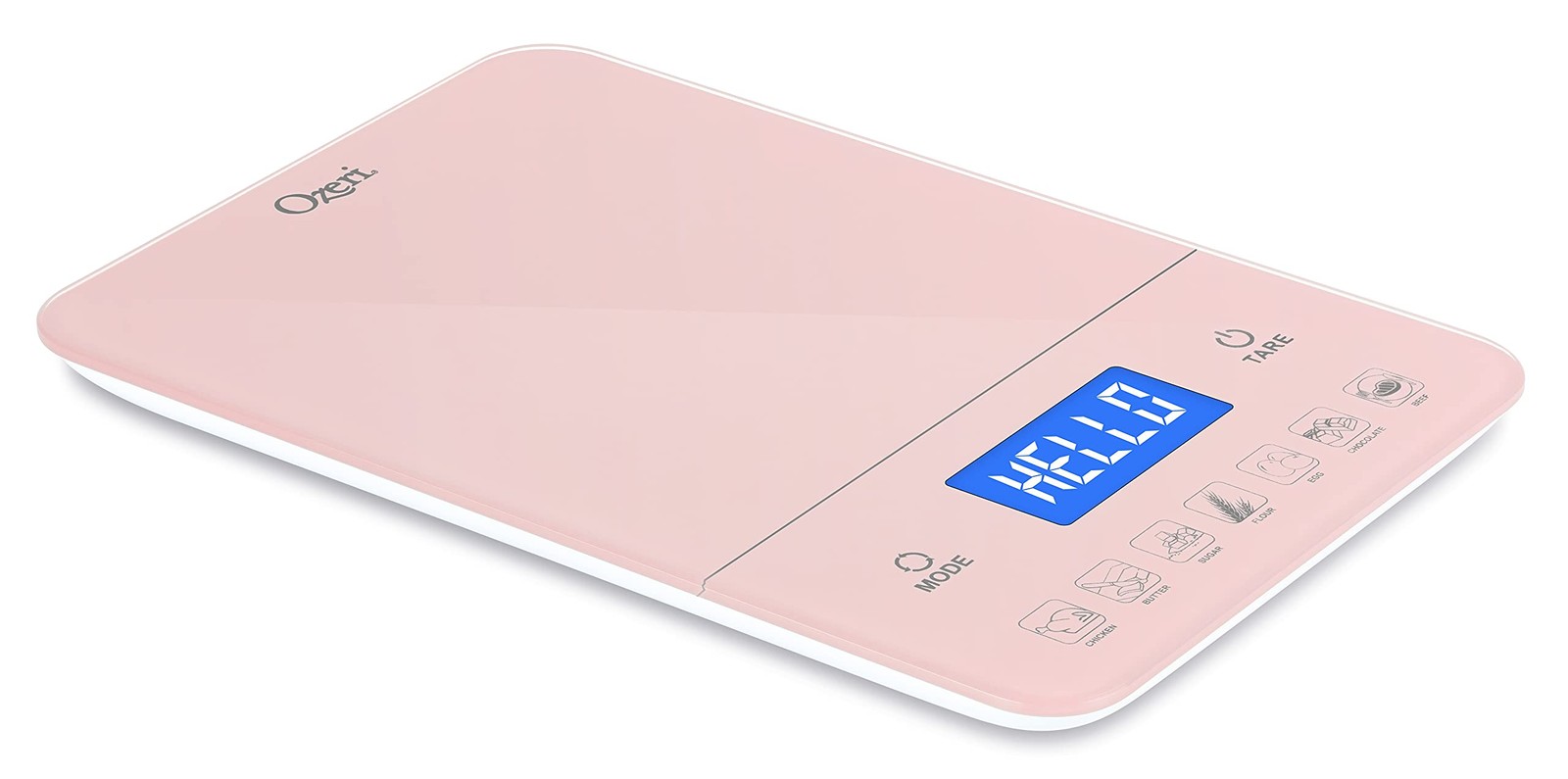 Ozeri Touch Iii Digital Kitchen Scale Calorie Counter 22 Lbs 10 Kg Crystal Rose gallery