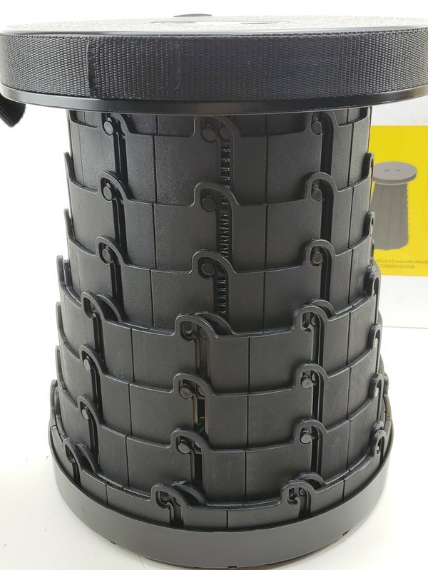 New Mini Max 19" Vortex Telescoping Stool Camping Travel Portable Collapsible gallery