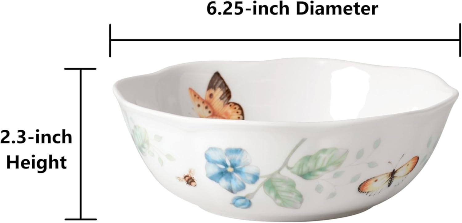 Lenox Butterfly Meadow All Purpose Bowl, New! gallery