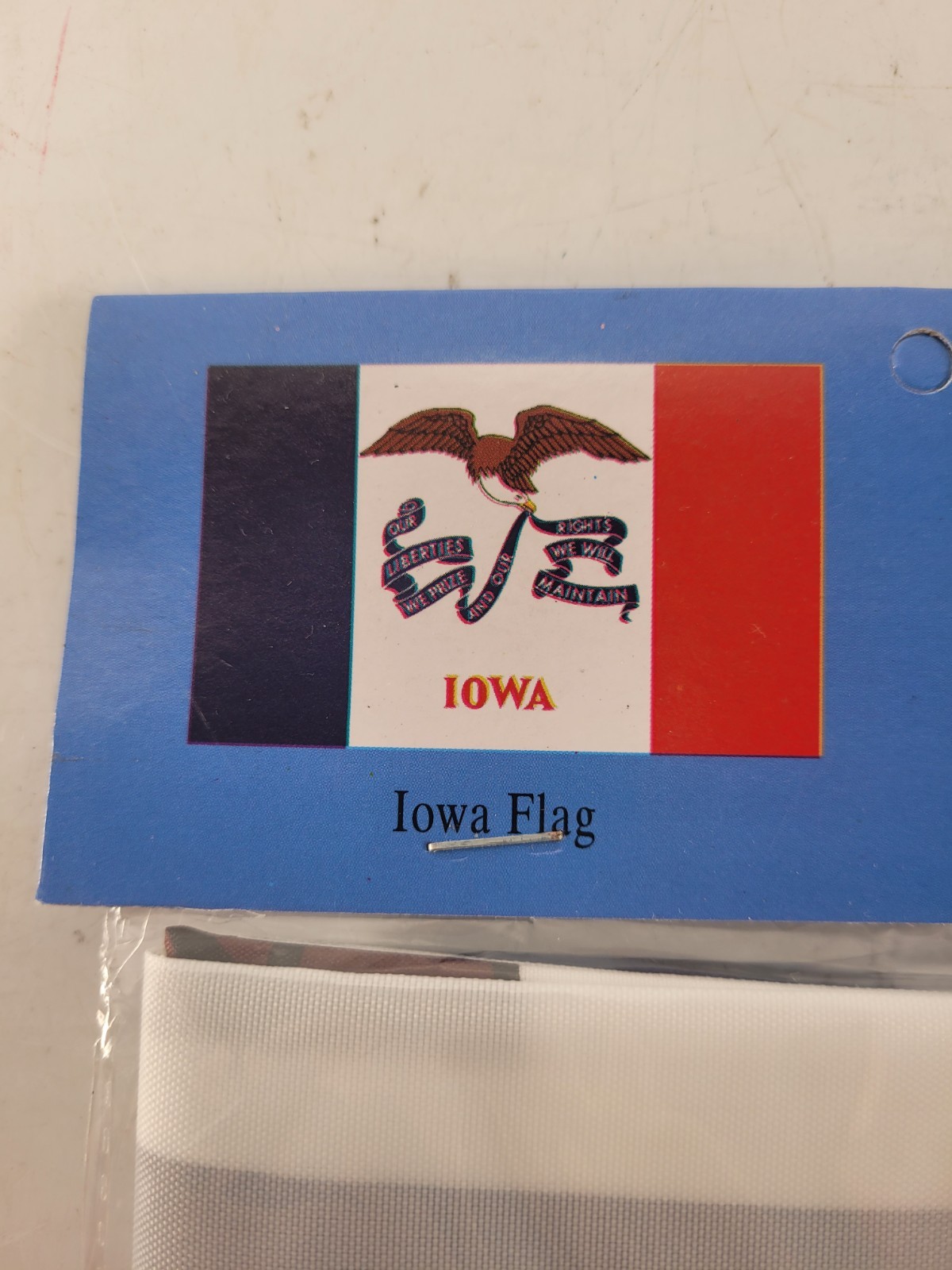 Iowa Flag 3x5 FT Printed Pride Flag Super Polyester Canvas Header Brass Grommets gallery
