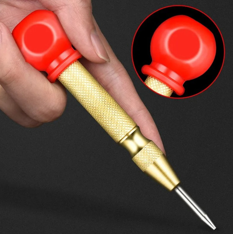 Automatic Center Punch 5 Inch Adjustable Spring Metal Marking Tool gallery