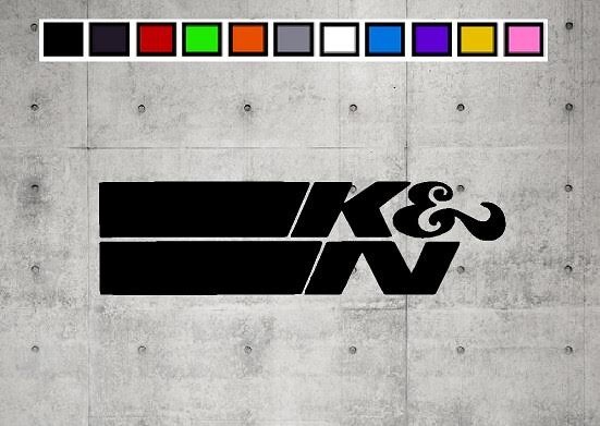 K & N LOGO Vinyl Decal Sticker Emblem Car Truck Window 4" 6" 8" gallery
