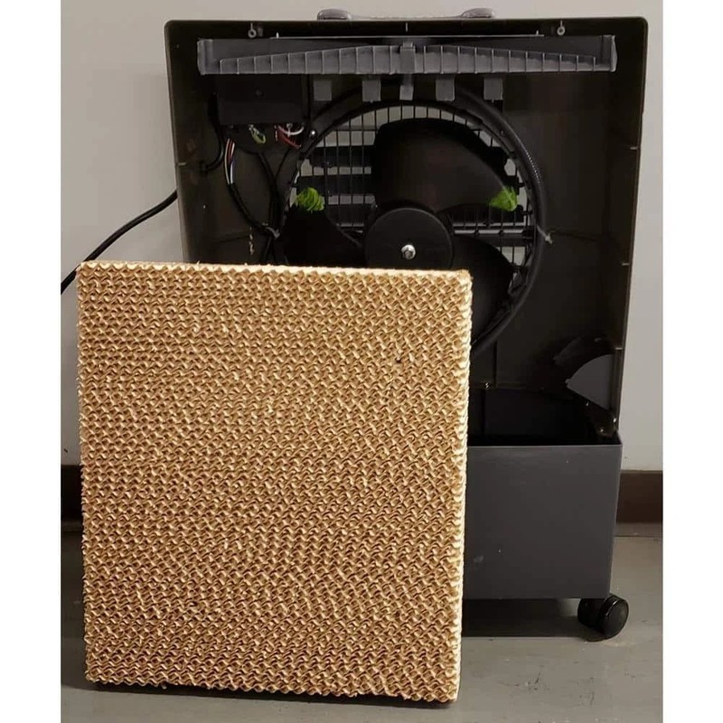 Hessaire Evaporative Cooler Replacement Media Pads Corrugated Construction 2 Pak gallery
